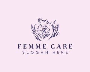 Gynecology - Maternity Parent Baby logo design