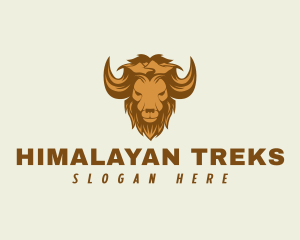 Mountain Wild Buffalo logo design