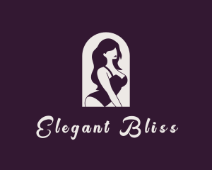 Sexy Female Lingerie Logo