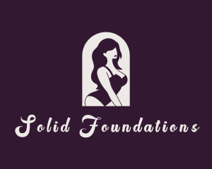 Sexy Female Lingerie Logo