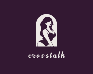 Sexy Female Lingerie Logo