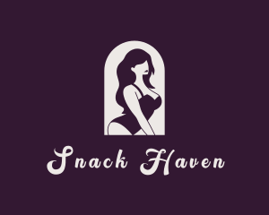 Sexy Female Lingerie logo design