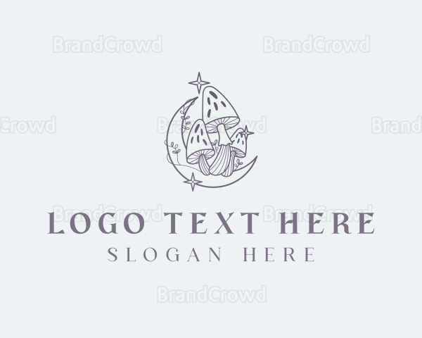 Wild Magical Mushroom Logo