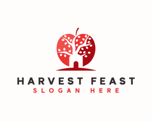 Apple Tree Farm logo design