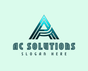 Generic Professional Letter A logo design