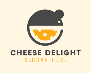 Cheese - Cheese Bowl Mouse logo design
