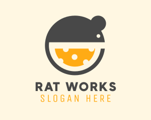 Cheese Bowl Mouse logo design