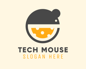 Cheese Bowl Mouse logo design