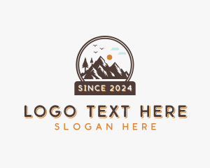 Outdoor - Mountain Nature Adventure logo design