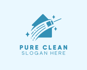 Clean Wipe House logo design