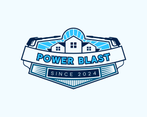 Pressure Washing Cleaner logo design