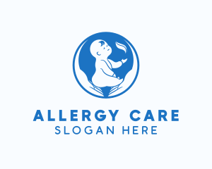 Baby Hand Care logo design