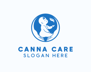 Baby Hand Care logo design