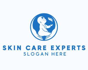 Baby Hand Care logo design