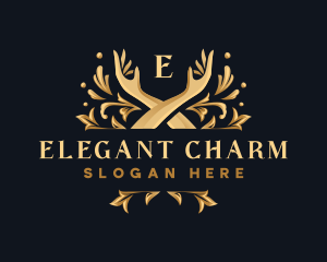 Elegant Hand Ornament logo design