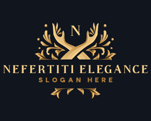 Elegant Hand Ornament logo design