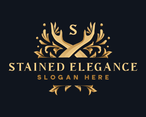 Elegant Hand Ornament logo design