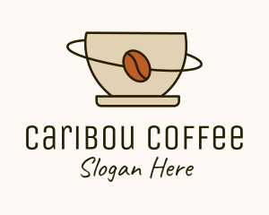 Coffee Cup Orbit  logo design