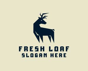 Wild Deer Animal Logo