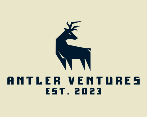 Wild Deer Animal logo design