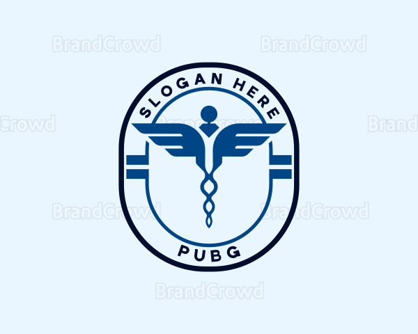 Medical Caduceus Pharmacy Logo