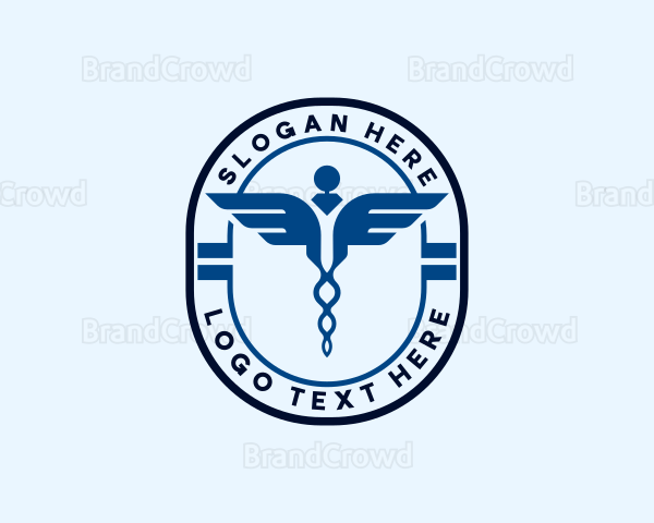 Medical Caduceus Pharmacy Logo