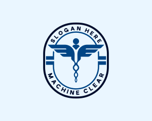 Medical Caduceus Pharmacy Logo