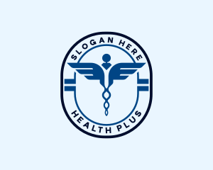 Medical Caduceus Pharmacy logo design