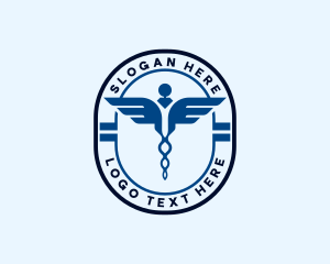 Medical Caduceus Pharmacy Logo