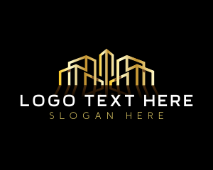 Lease - Premium Real Estate logo design