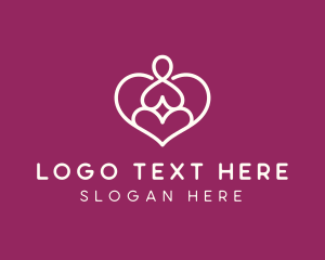 Health - Heart Yoga Wellness logo design