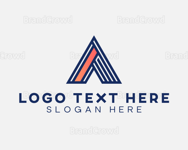 Industrial Builder Letter A Logo