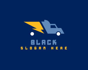 Express - Speedy Logistics Truck logo design