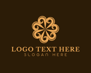 Organic - Elegant Flower Pattern logo design