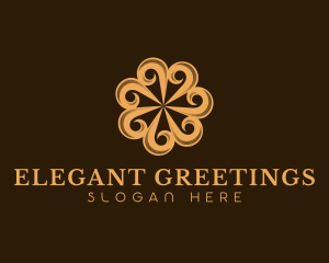 Elegant Flower Pattern logo design