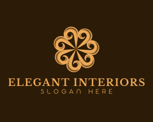 Elegant Flower Pattern logo design