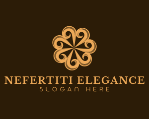 Elegant Flower Pattern logo design