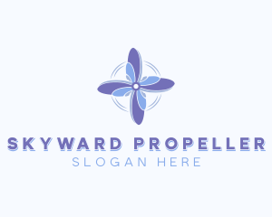 Propeller - HVAC Fan Propeller logo design