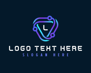 Modern - Cyber Digital Technology logo design