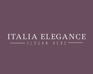 Elegant Tailor Business logo design