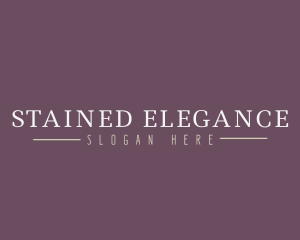 Elegant Tailor Business logo design