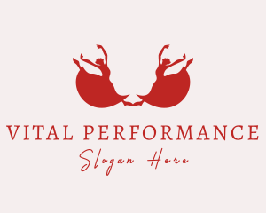 Performance - Ballet Dance Performer logo design