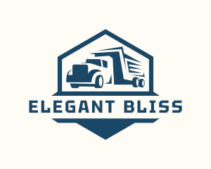 Movers - Shipping Courier Truck logo design