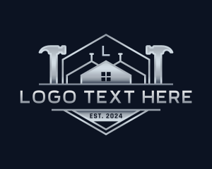 Fix - Construction Carpentry Hammer logo design