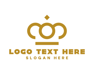 Reign - Luxury Crown Pageant logo design
