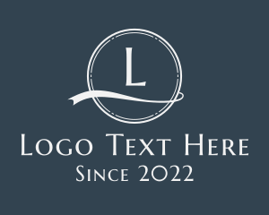 Teaching - White Generic Letter logo design