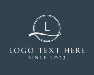 Copywriter - Generic Ribbon Banner logo design