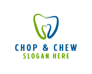 Healthcare - Dental Clinic Heart logo design
