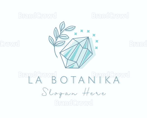 Deluxe Natural Crystal Logo