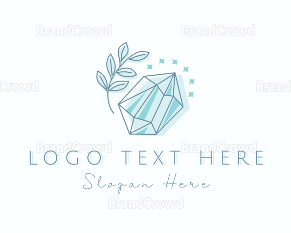 Deluxe Natural Crystal Logo